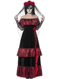 Deluxe Day of the Dead Bride Costume, Black 1
