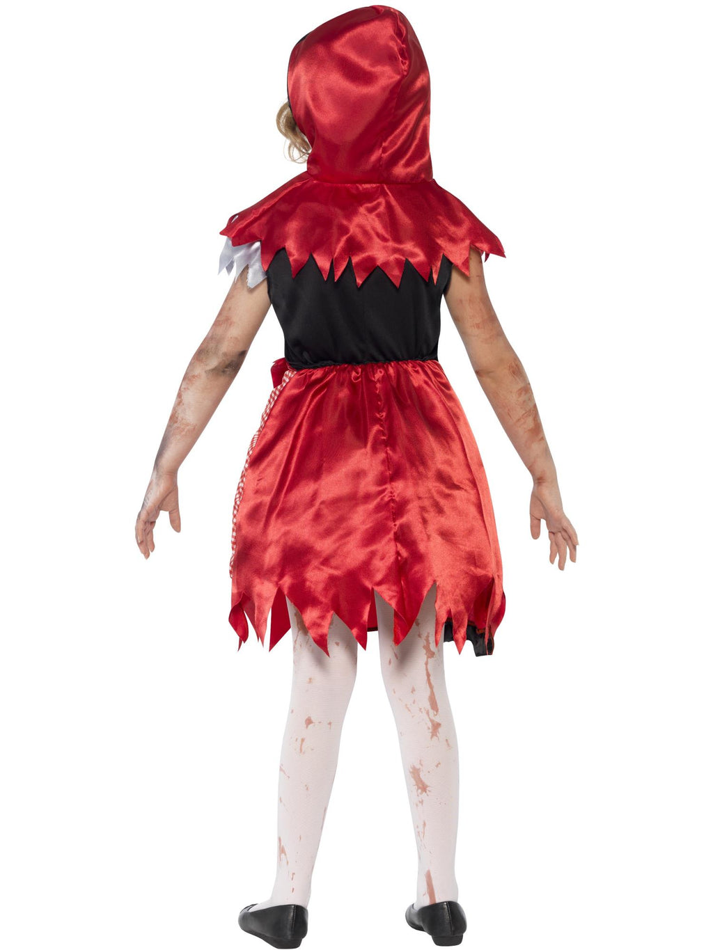Zombie Miss Hood Costume, Red 2