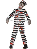 Zombie Convict Costume, Black & White 1
