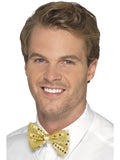 Sequin Bow Tie, Gold 1