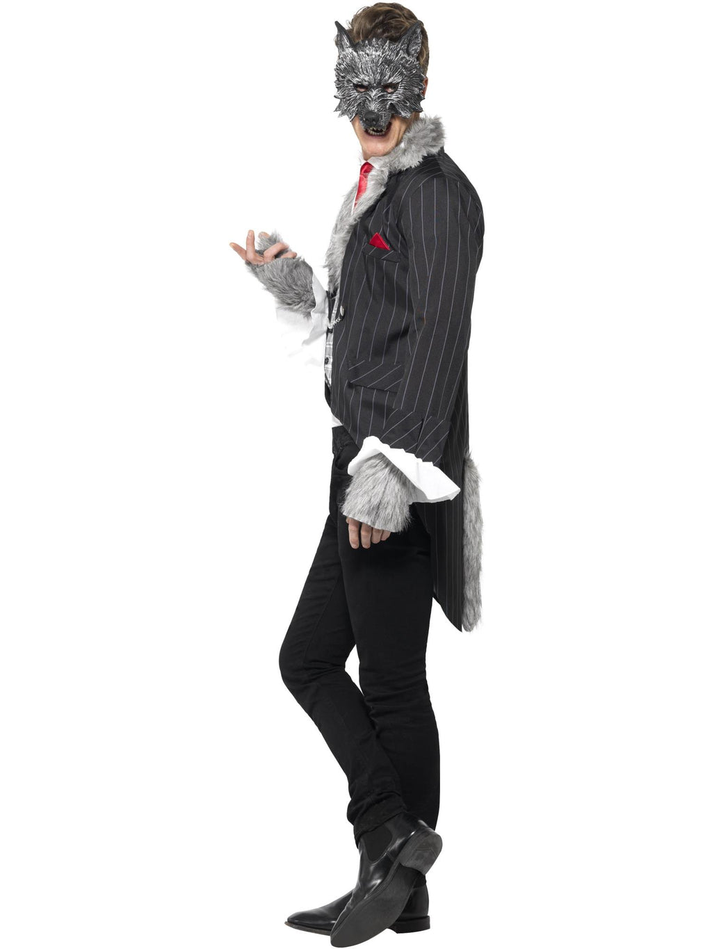 Deluxe Big Bad Wolf Costume, Grey 3