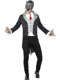 Deluxe Big Bad Wolf Costume, Grey 1
