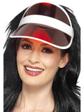 80s Sun Visor, Red 1