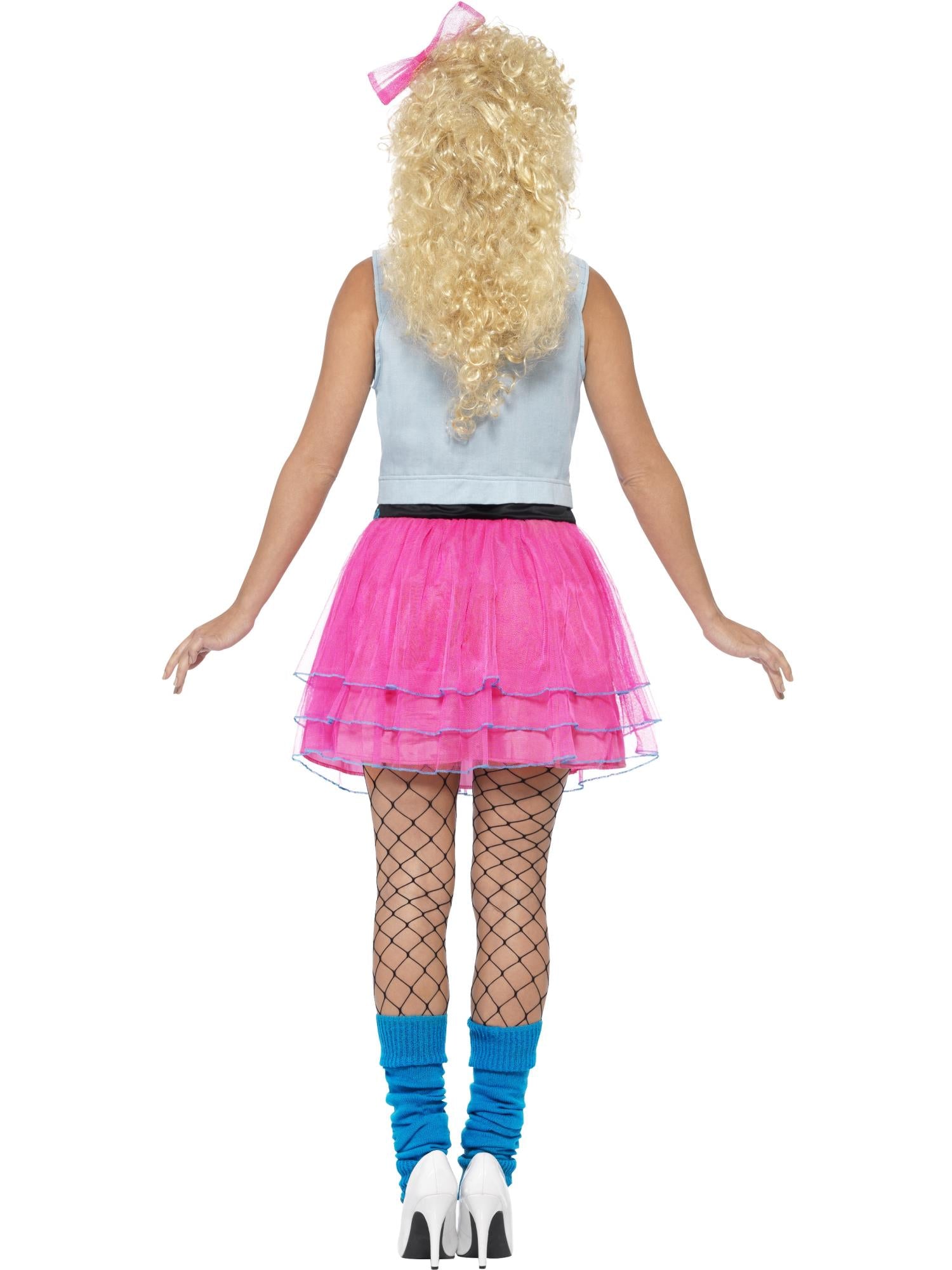 80s Wild Girl Costume, Pink 2