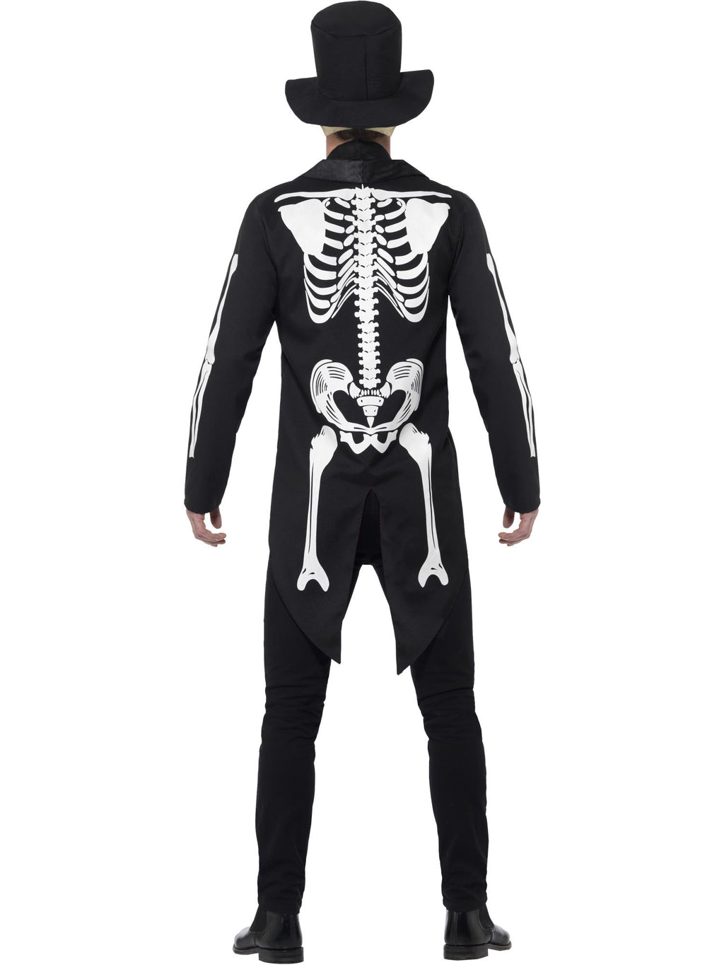 Day of the Dead Se?or Skeleton Costume, Black 2