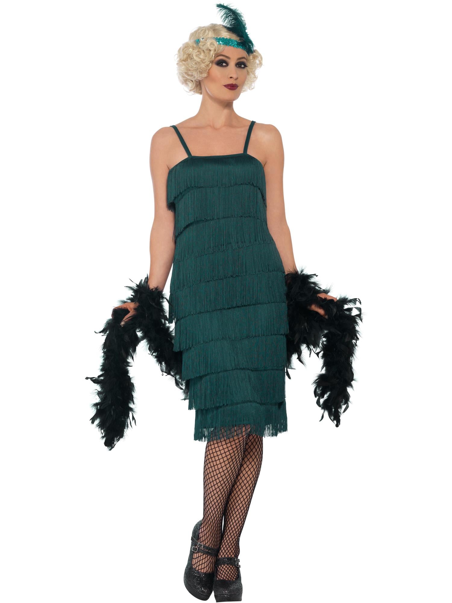 Flapper Costume, Green 1