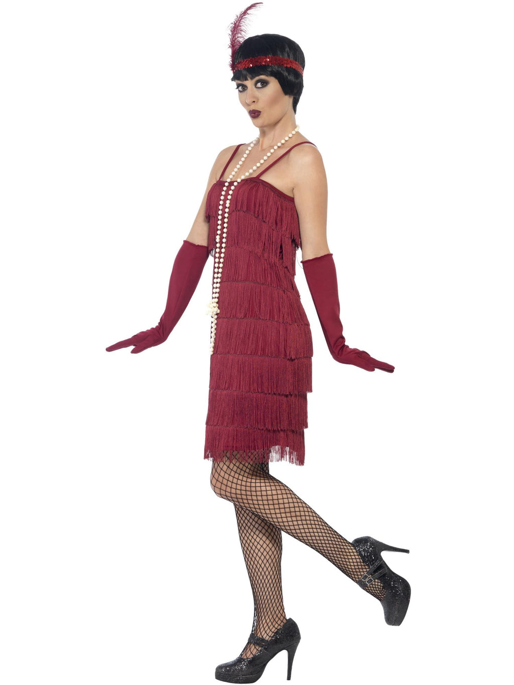 Flapper Costume, Red 3