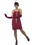 Flapper Costume, Red 1