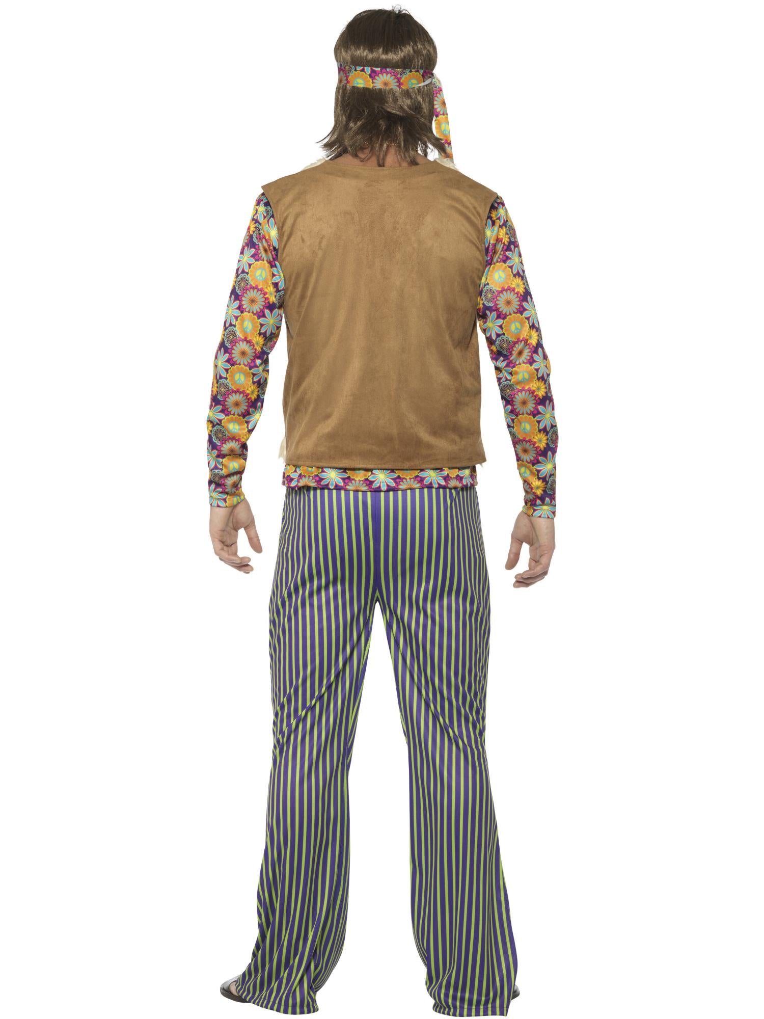 60s Singer Costume, Male, Multi-Coloured 2