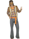 60s Singer Costume, Male, Multi-Coloured 1
