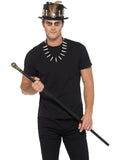 Voodoo Kit, with Feather Top Hat, Black 1