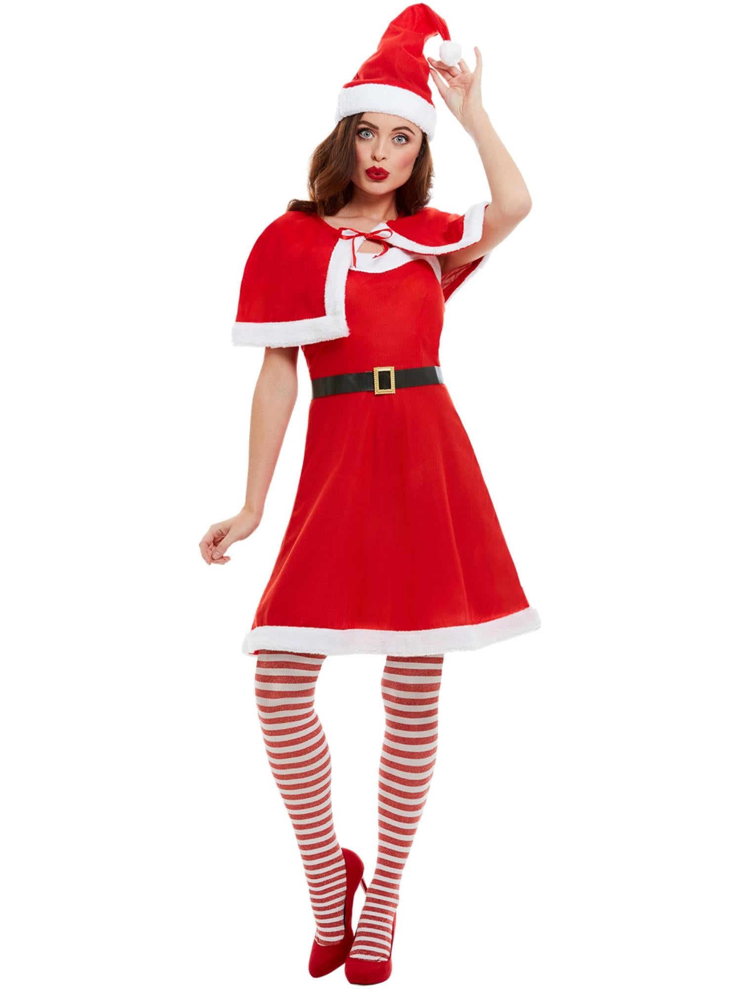 Miss Santa Costume, Red 1
