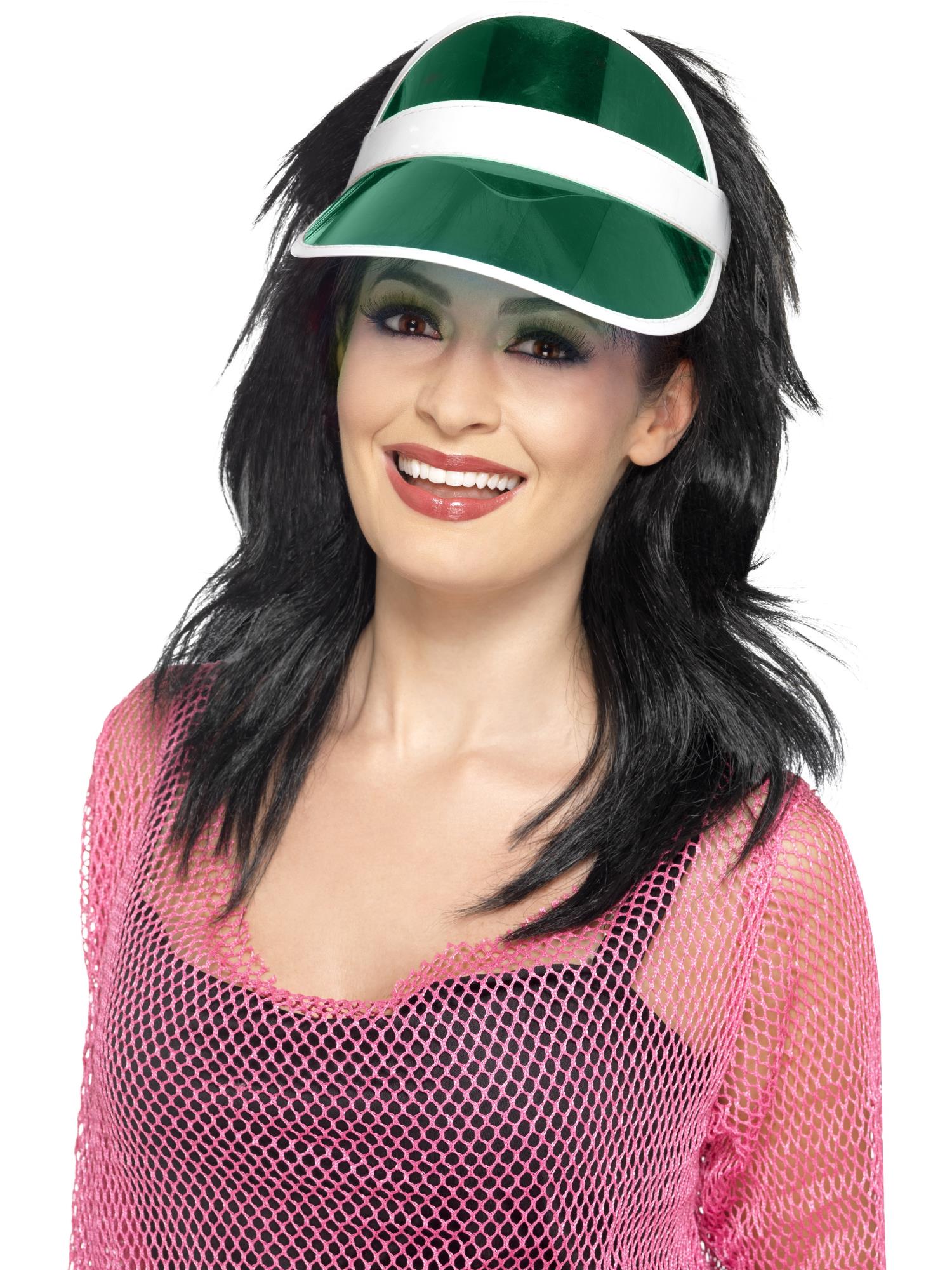 80s Sun Visor, Green 1