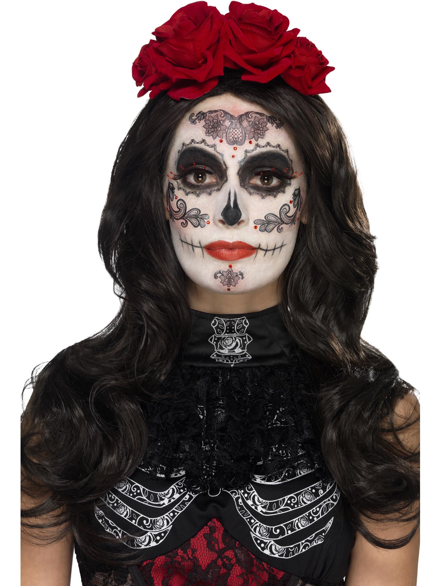 Smiffys Make-Up FX, DOTD Glamour Kit, Grease, Blac 1