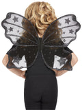 Dark Botanicals Butterfly Wings, 42cm/17in, Black 1