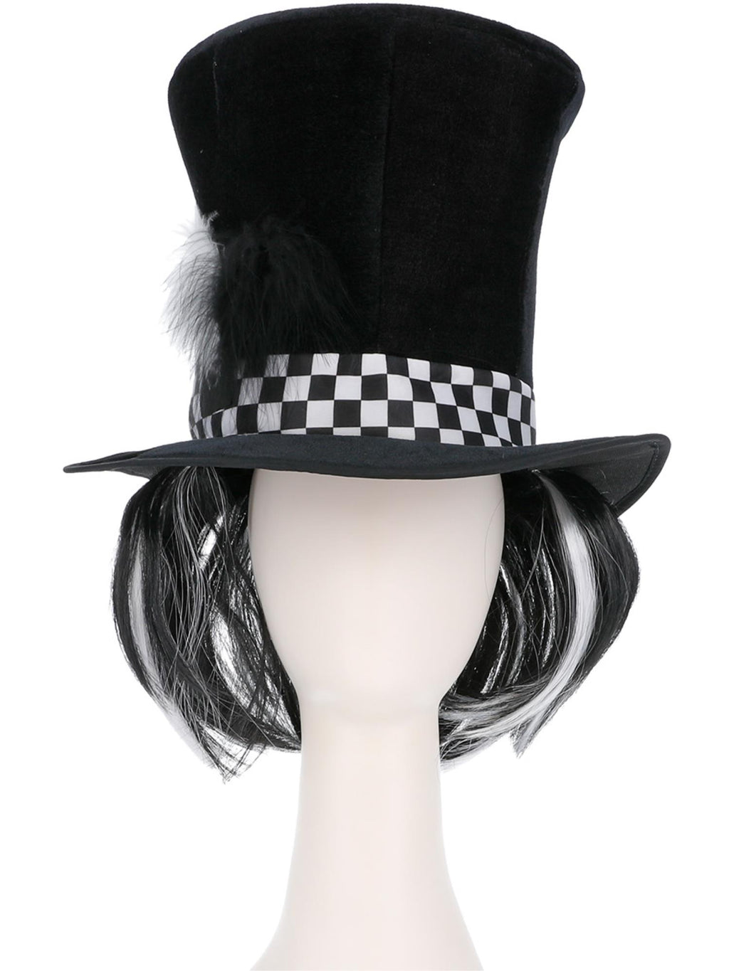 Dark Tea Party Top Hat, Black 2