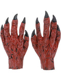 Devil Hands, Latex, Red 1