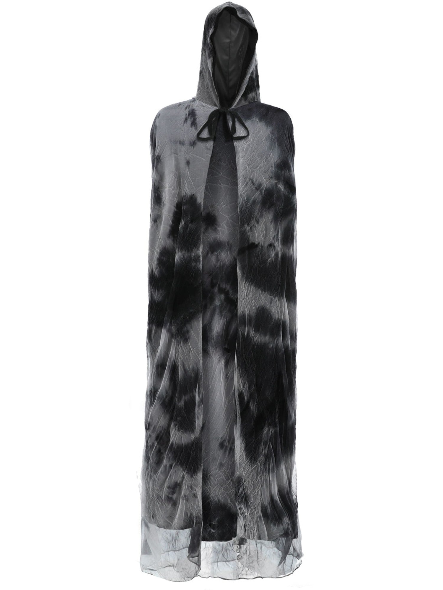 Deluxe Spellbound Decayed Cape, Black & Grey 4