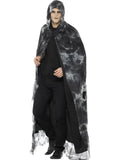 Deluxe Spellbound Decayed Cape, Black & Grey 1