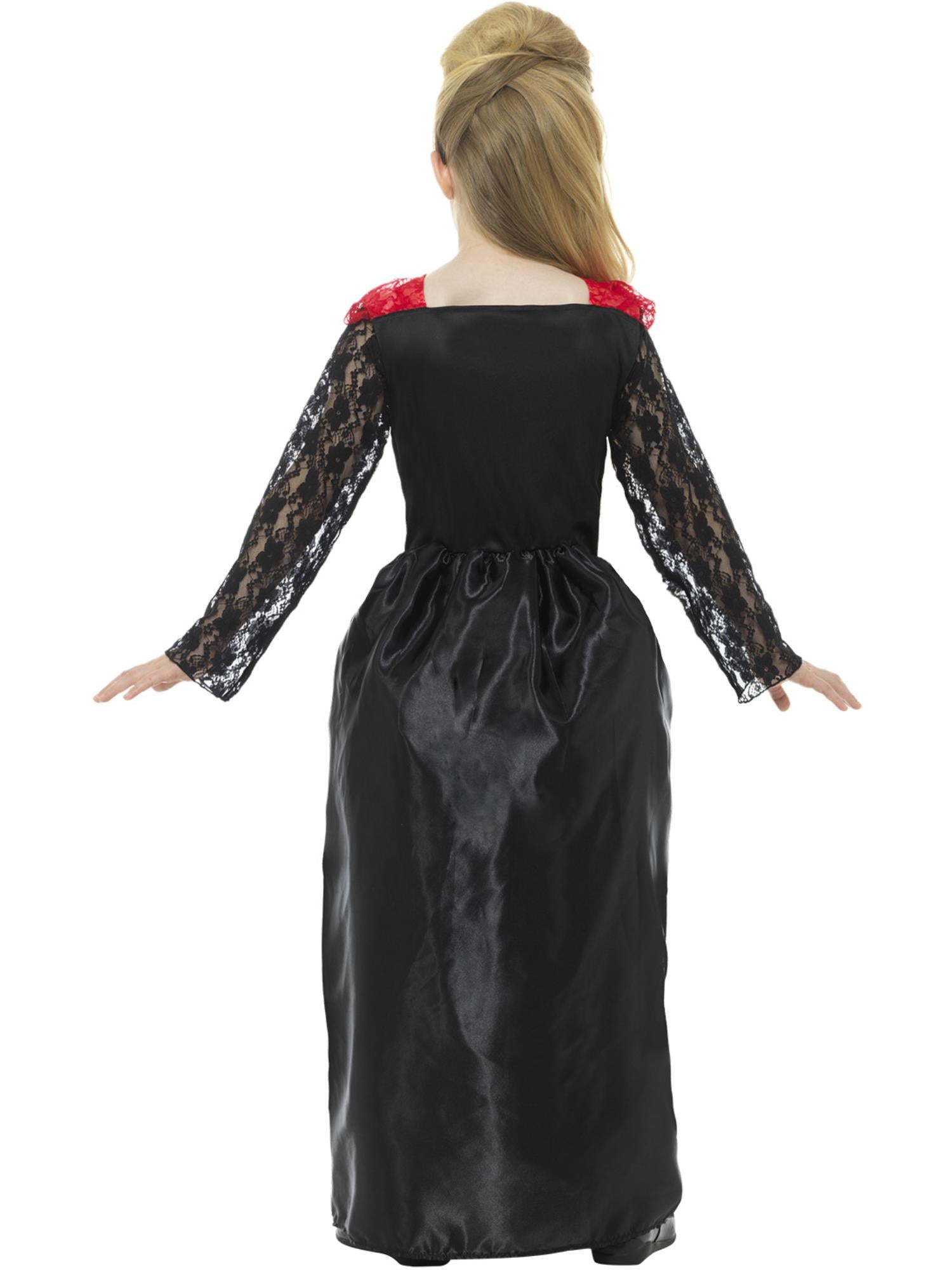 Deluxe Day of the Dead Girl Costume, Black 2