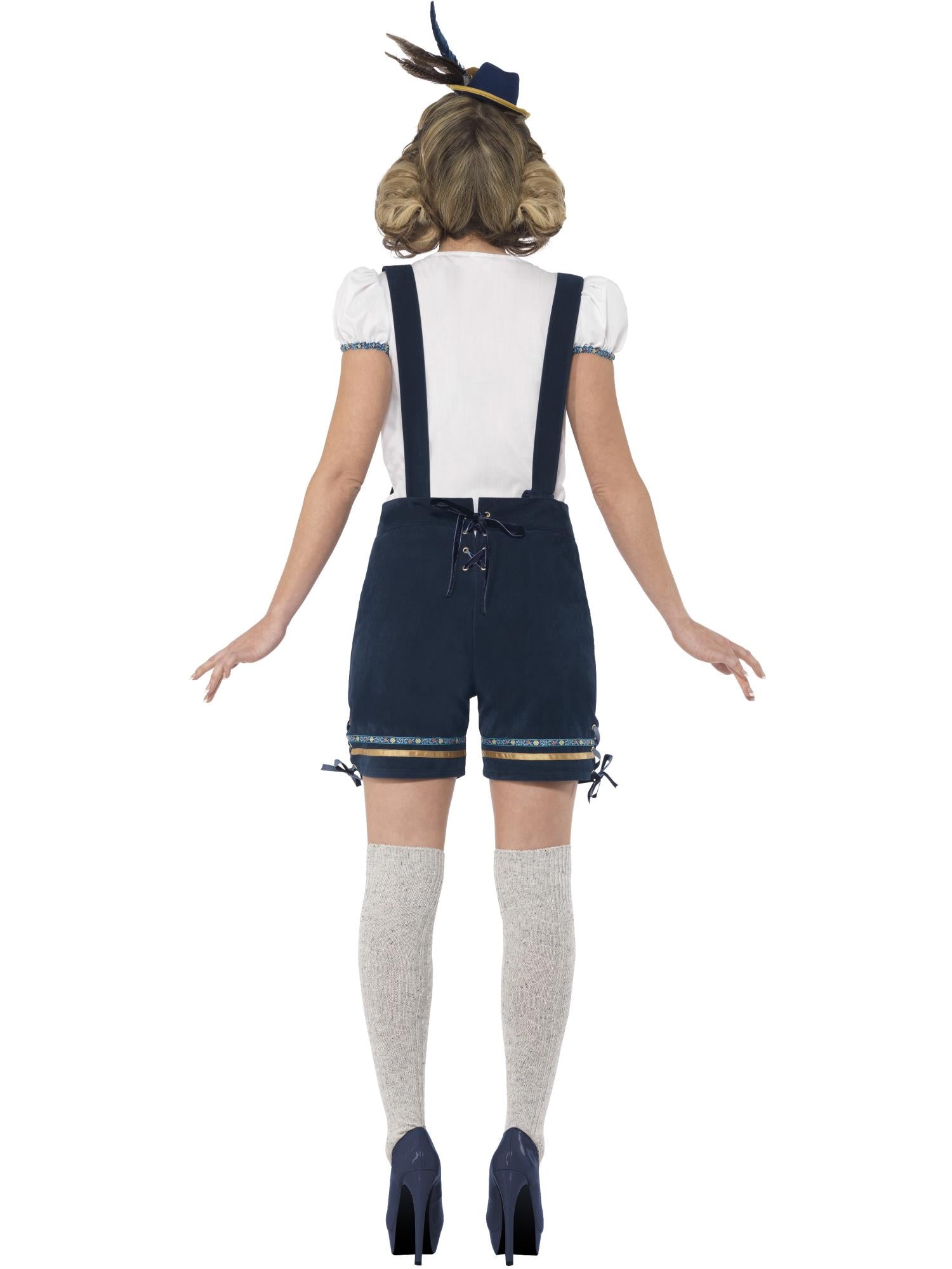 Deluxe Traditional Bavarian Costume, Blue 2