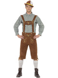 Deluxe Traditional Hans Bavarian Costume, Green 1