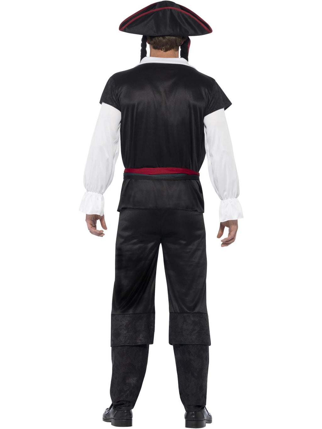 Aye Aye Pirate Captain Costume, Black 2