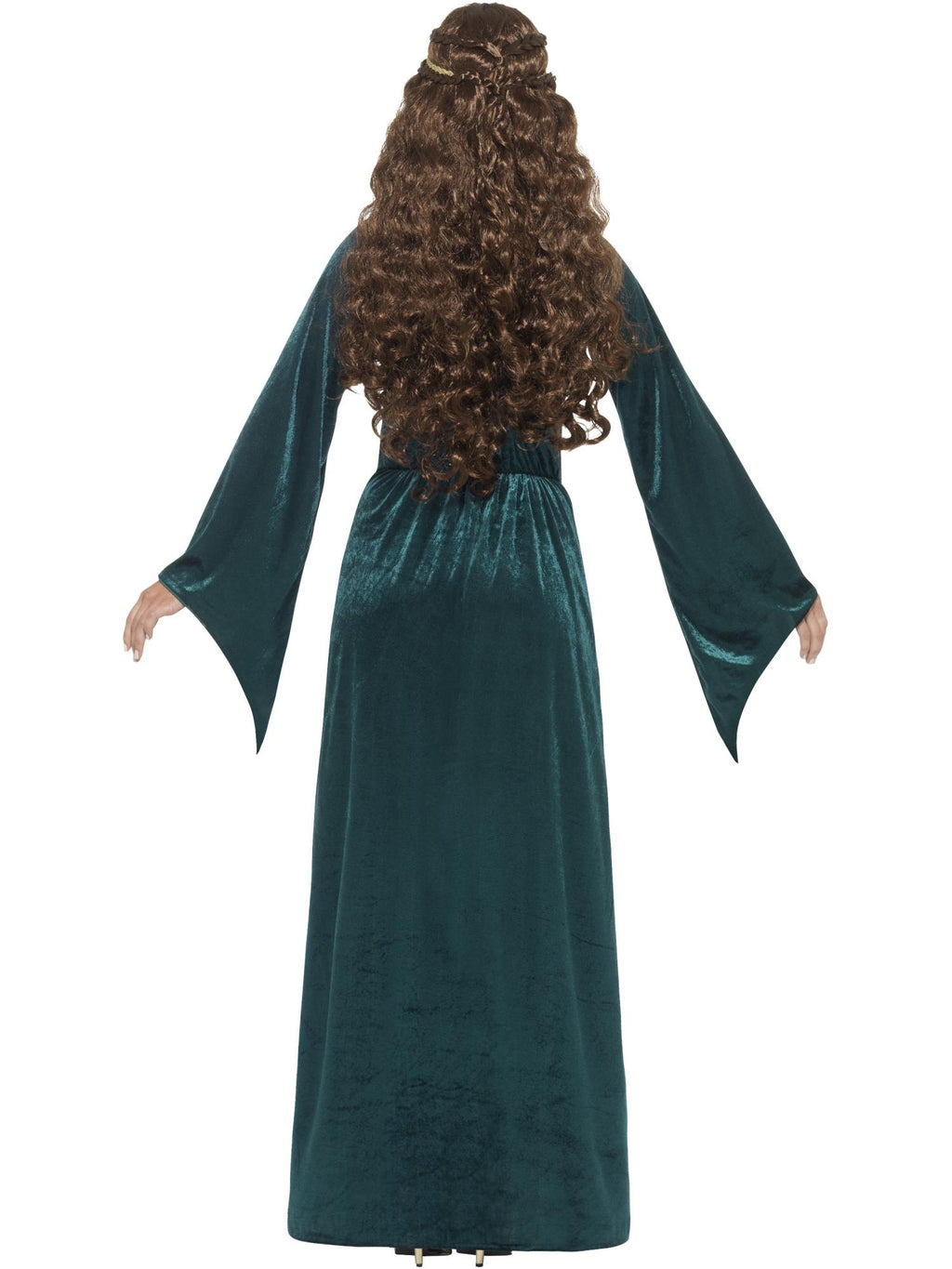 Medieval Maid Costume, Green 2