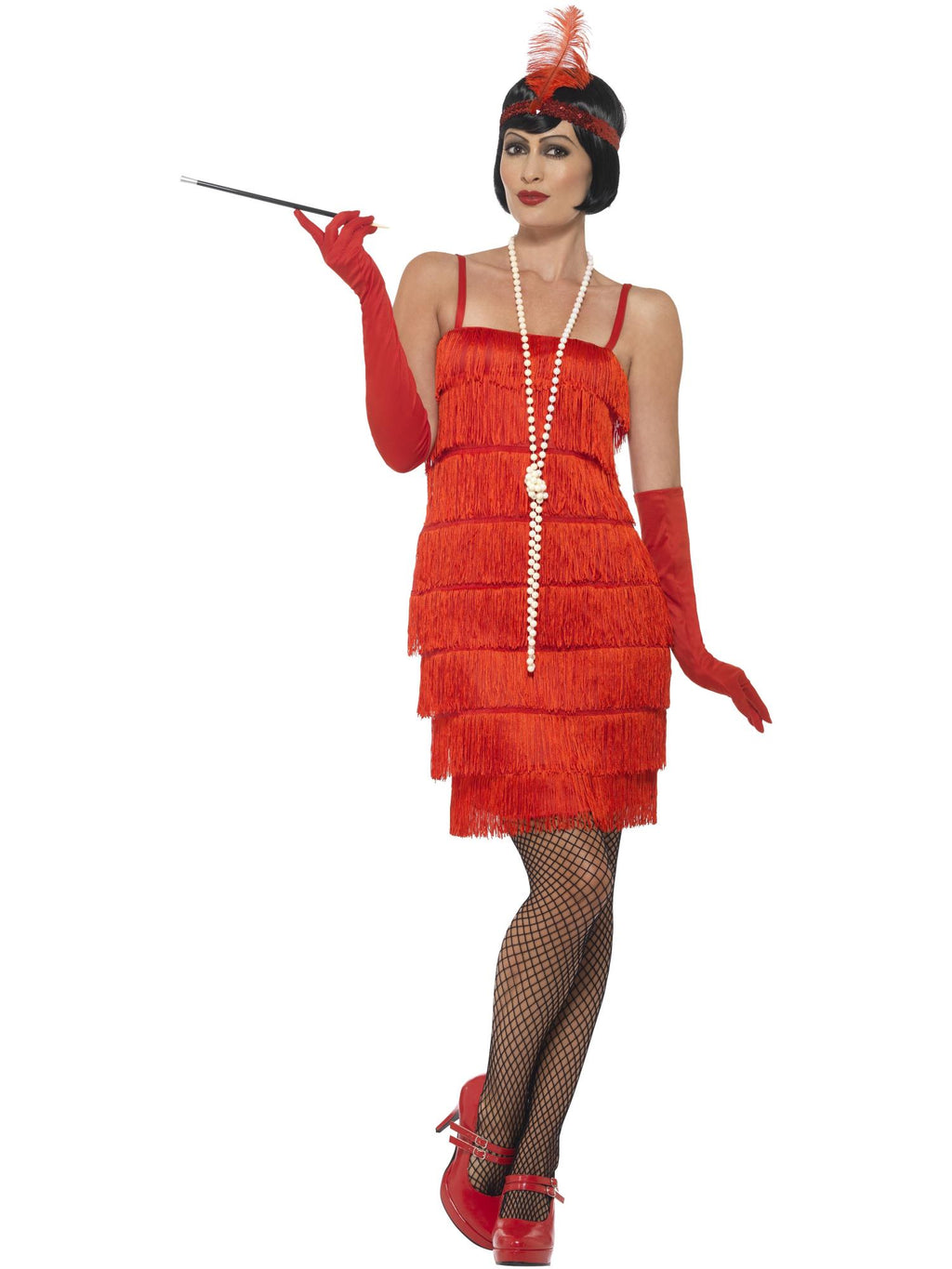 Flapper Costume, Red 1