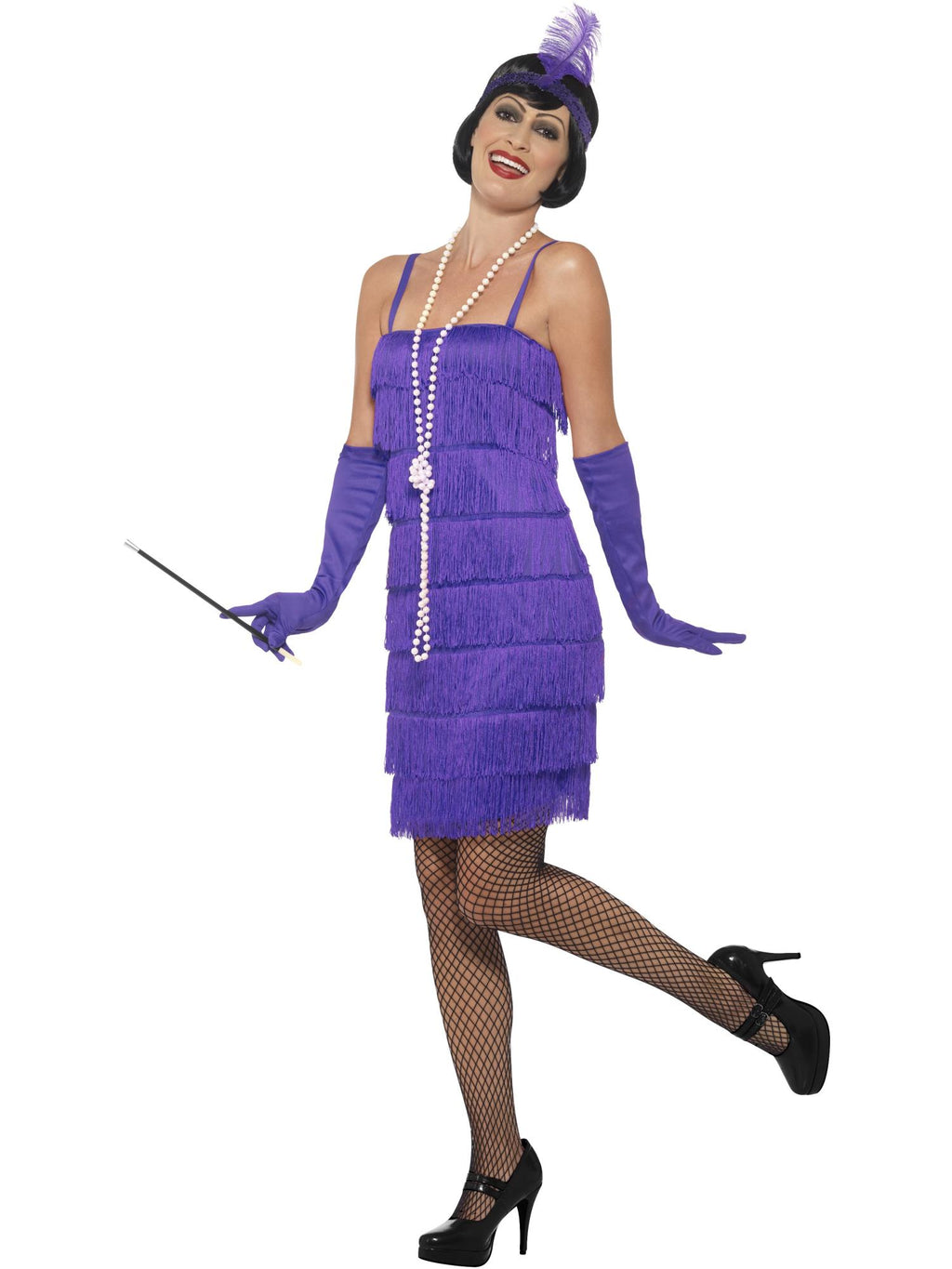 Flapper Costume, Purple 1