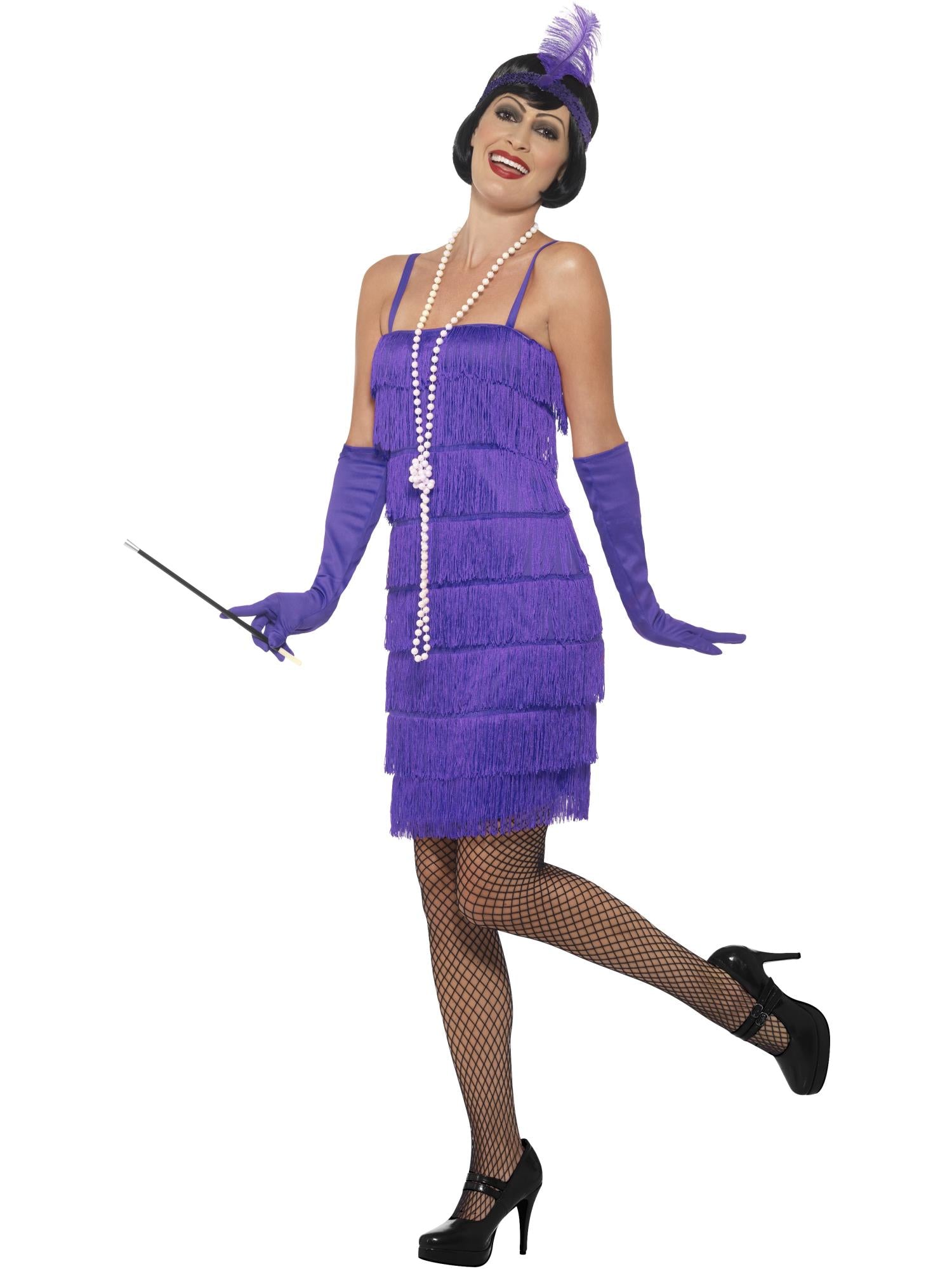 Flapper Costume, Purple 1