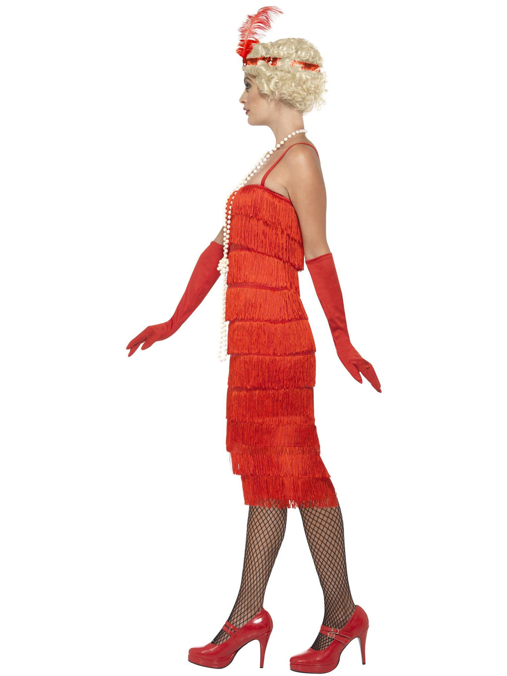 Flapper Costume, Red 3