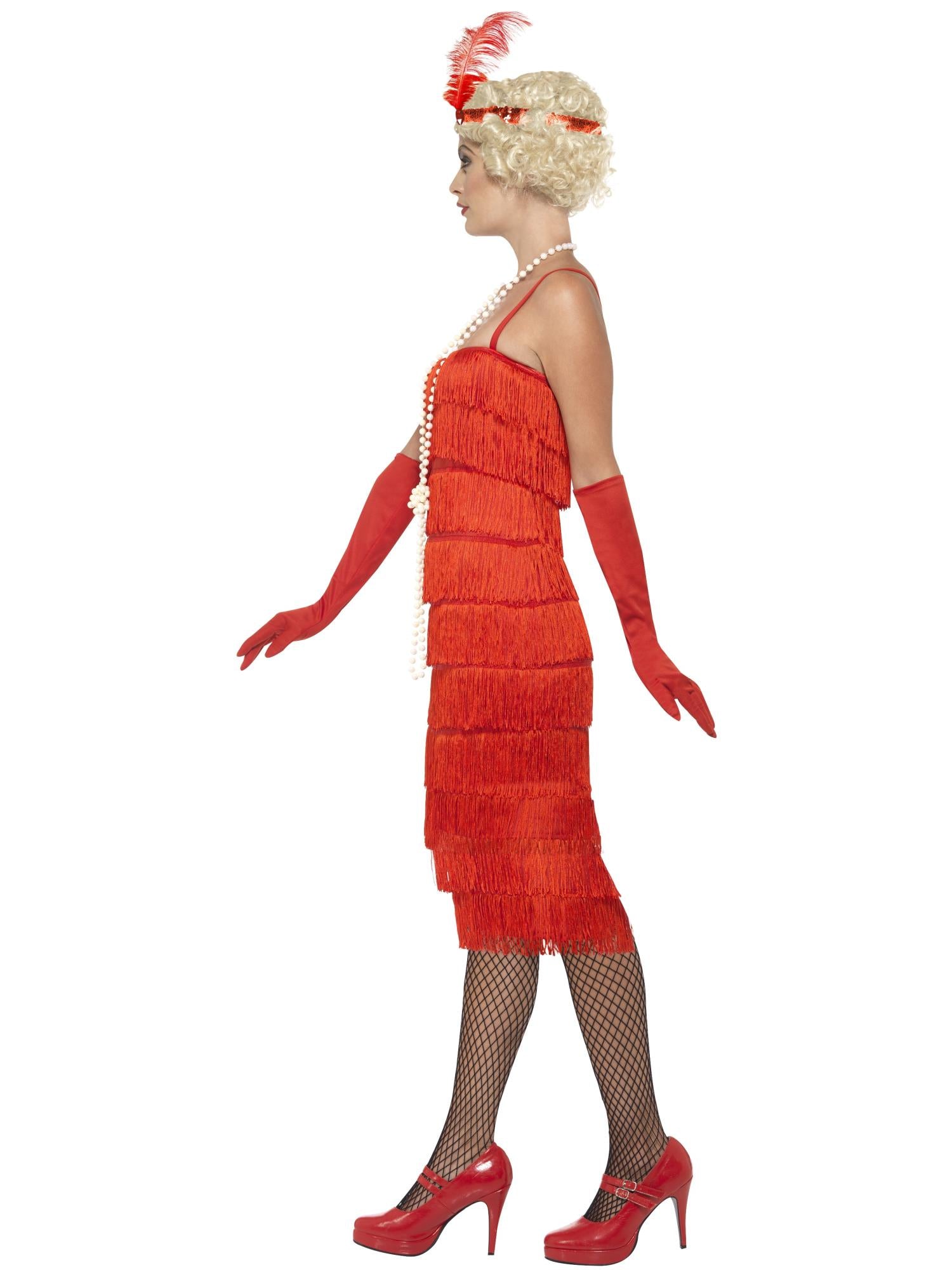 Flapper Costume, Red 3