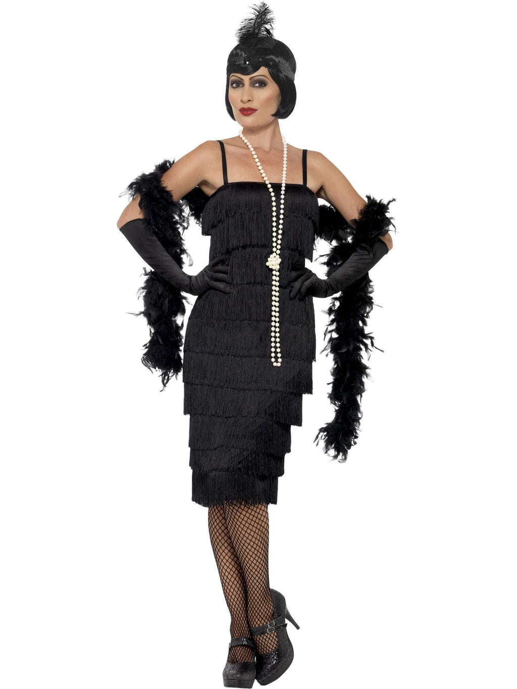 Flapper Costume, Black 1