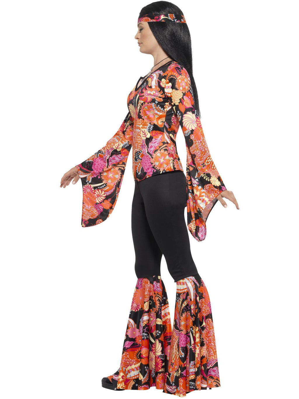 Willow the Hippie Costume, Multi-Coloured 3