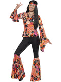Willow the Hippie Costume, Multi-Coloured 1