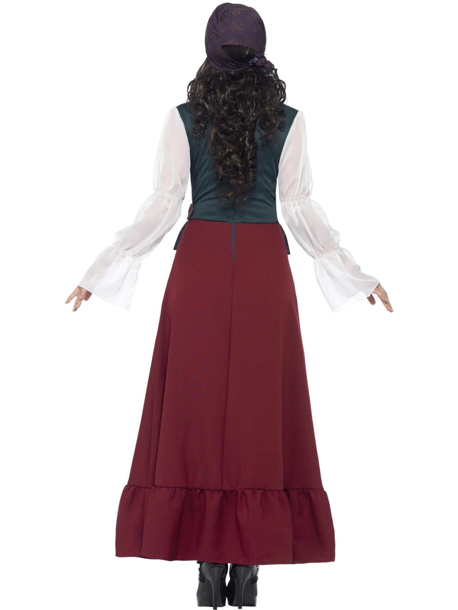 Deluxe Pirate Buccaneer Beauty Costume, Purple 2