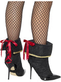 Pirate Boot Covers, Black 1
