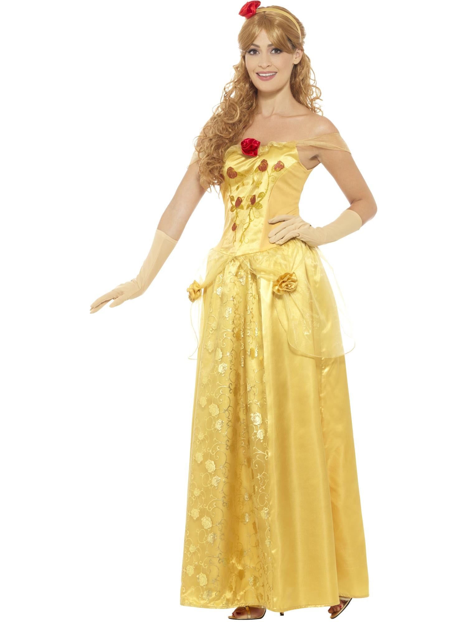 Golden Princess Costume, Gold 3