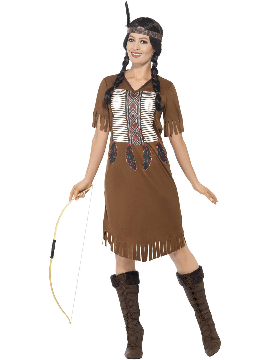 Native American Inspired Warrior Princess Costume, 1