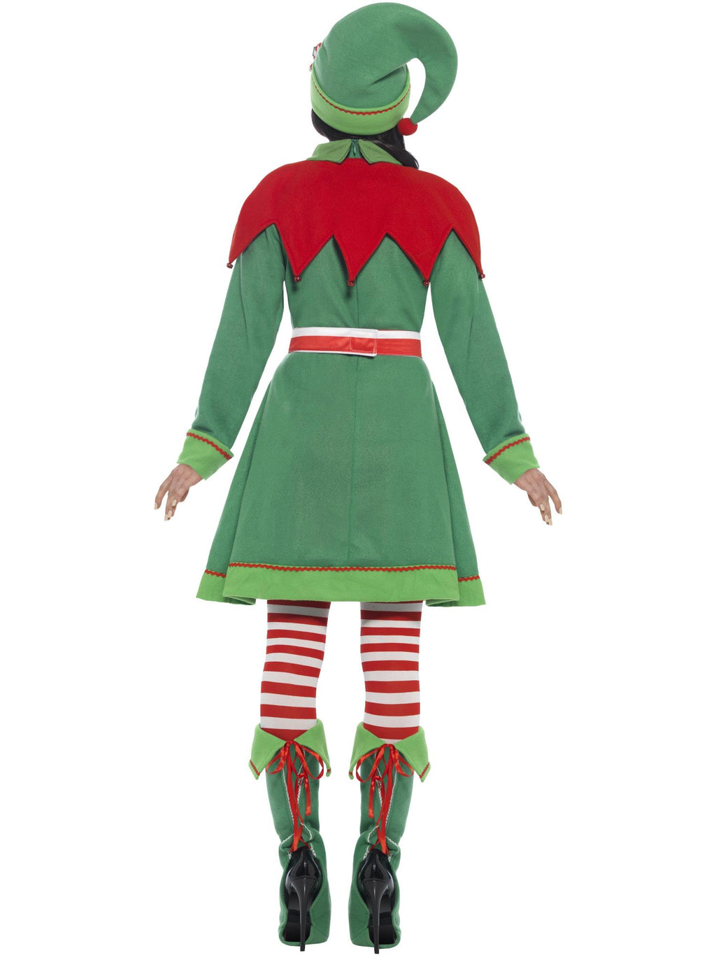 Deluxe Miss Elf Costume, Green 2