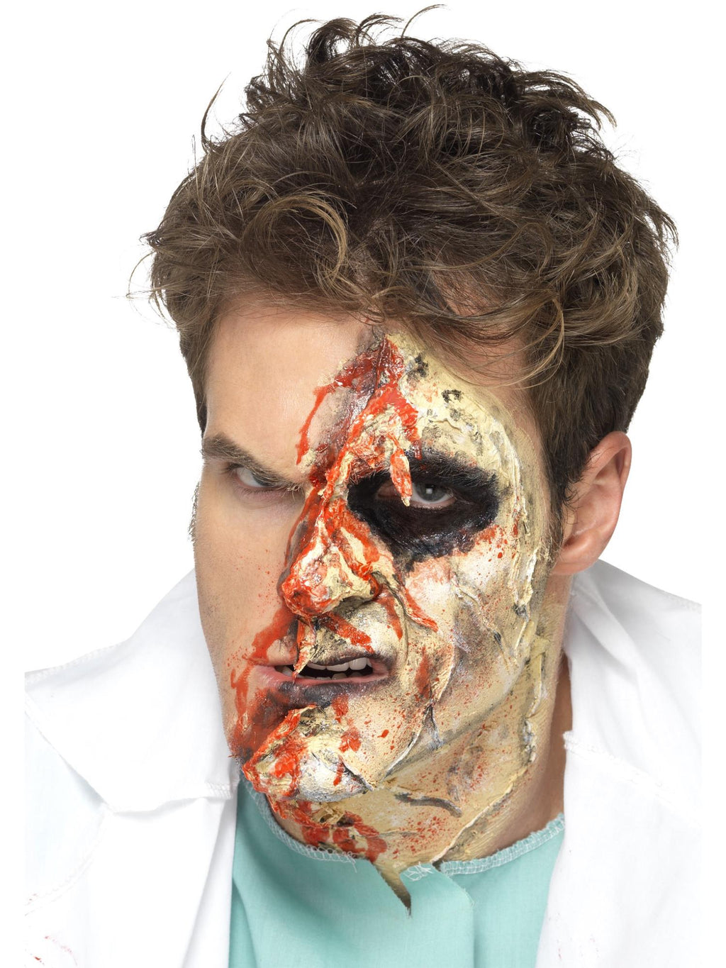 Smiffys Make-Up FX, Zombie Liquid Latex Kit, Assor 1