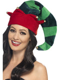 Plush Elf Hat, Green 1