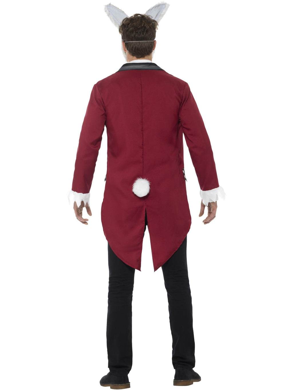 Deluxe White Rabbit Costume, Red 2