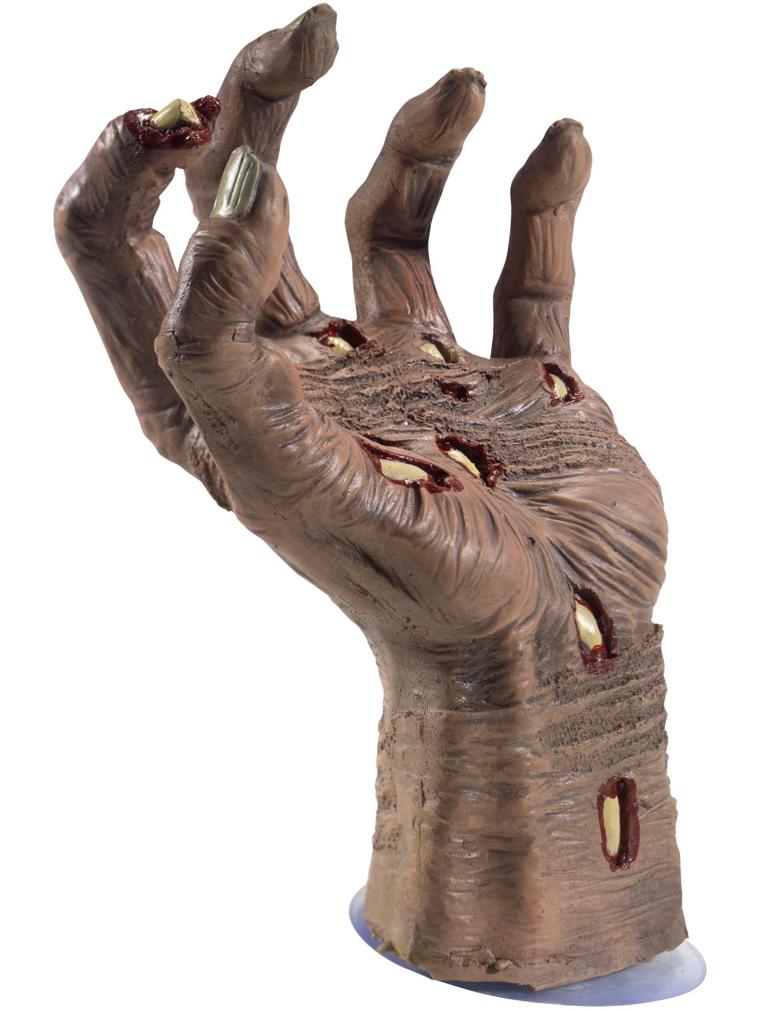 Latex Rotting Zombie Hand Prop, Natural 1