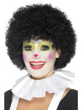 Clown Neck Ruffle, White 1