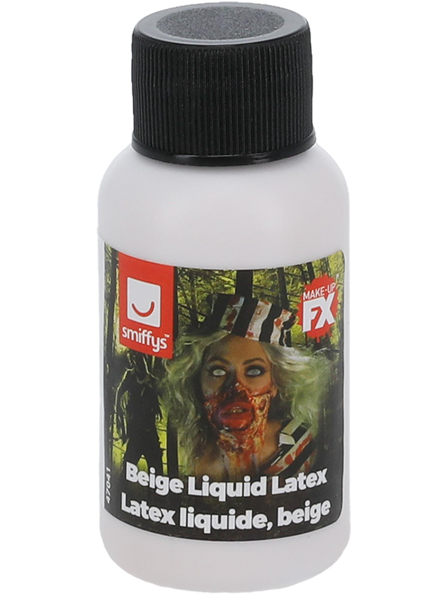 Smiffys Make-Up FX, Zombie Liquid Latex, Beige 3