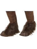 Beast / Krampus Demon Hoof Shoe Covers, Brown 1