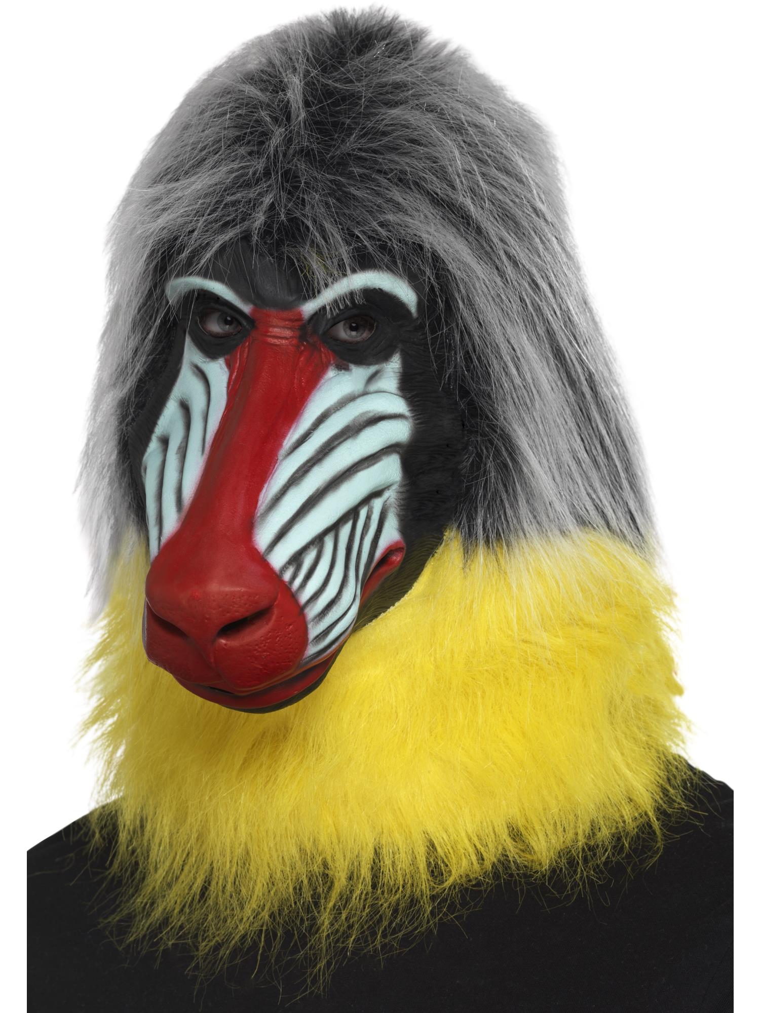 Baboon Mask, Grey 1
