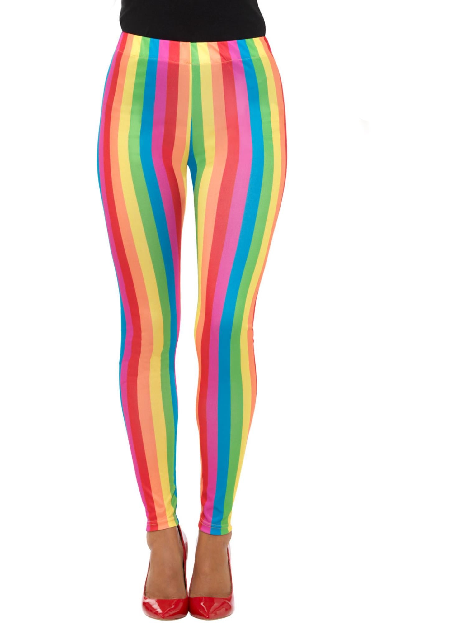 Rainbow Clown Leggings, Multi-Coloured 1